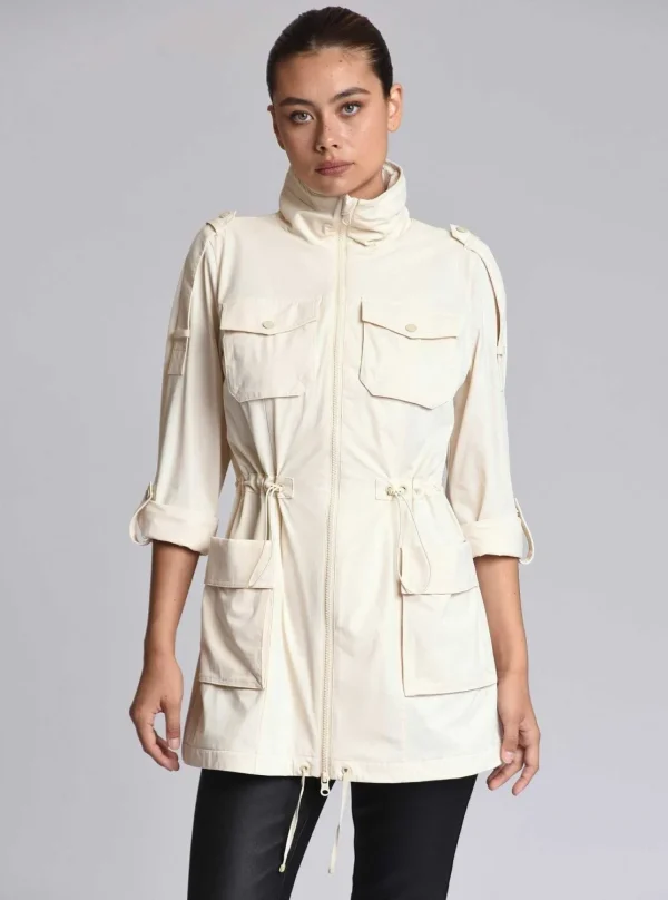 Women Blanc Noir Naval Blue*Mastermind Anorak