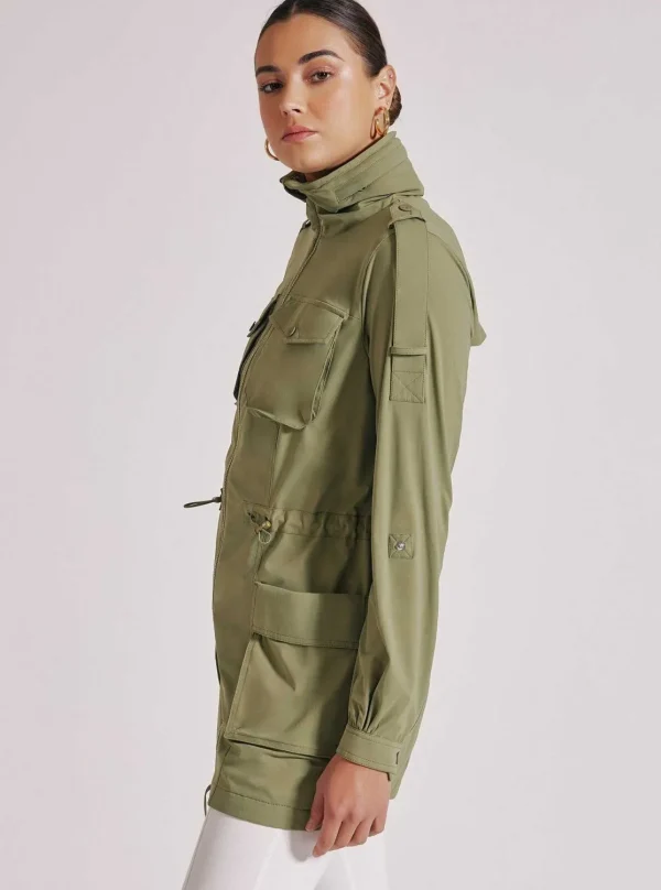 Women Blanc Noir Olive*Mastermind Anorak