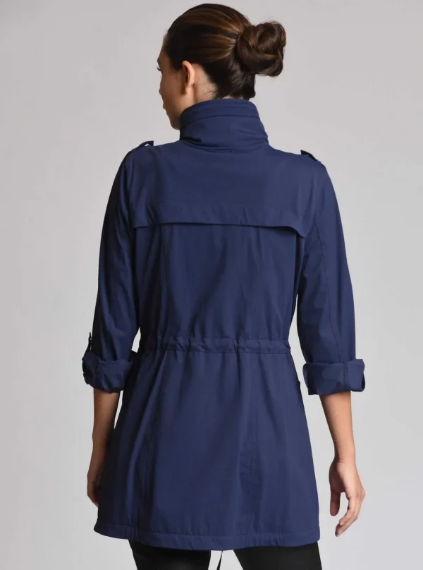 Women Blanc Noir Naval Blue*Mastermind Anorak