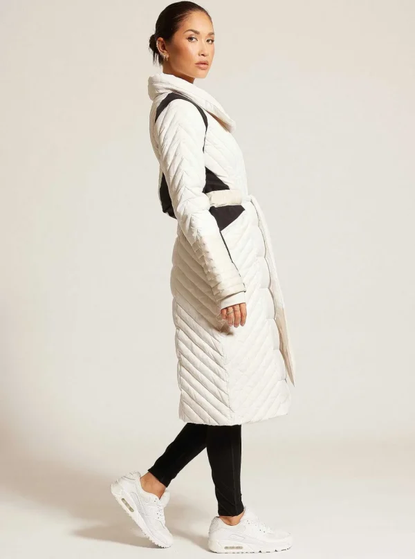 Women Blanc Noir Puffers & Coats*Motion Panel Down Filled Maxi Coat