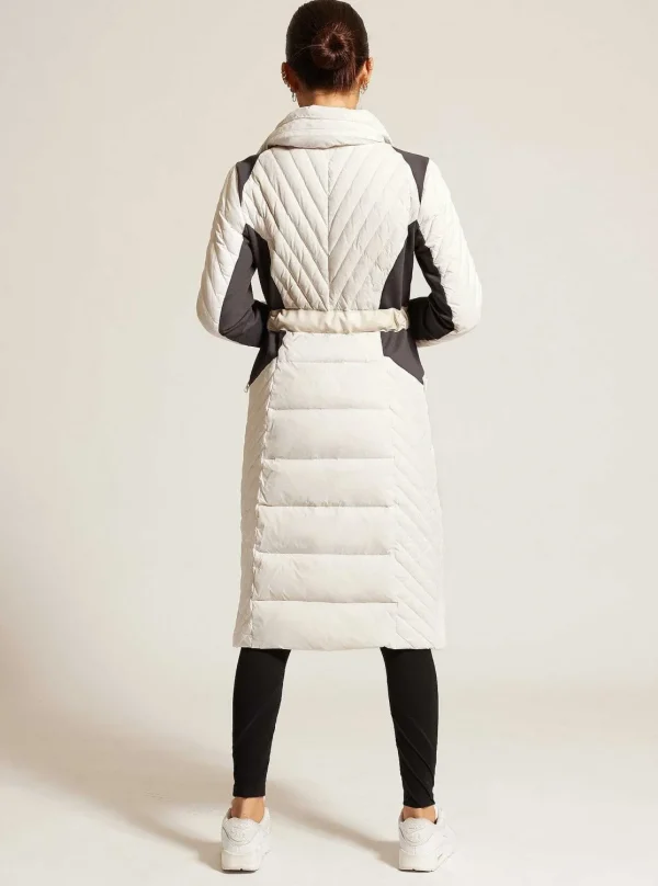 Women Blanc Noir Puffers & Coats*Motion Panel Down Filled Maxi Coat