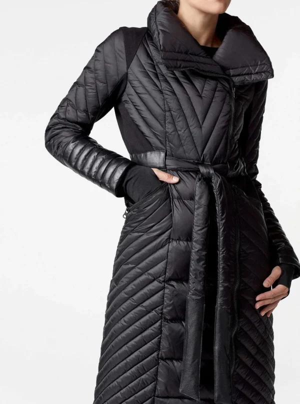 Women Blanc Noir Puffers & Coats*Motion Panel Down Filled Maxi Coat