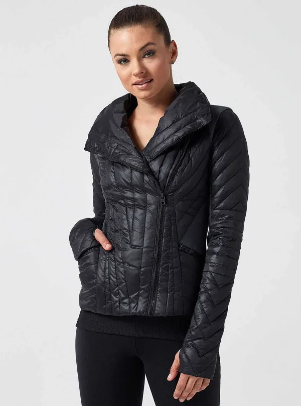 Women Blanc Noir Puffers & Coats*Motion Panel Puffer - Down Filled