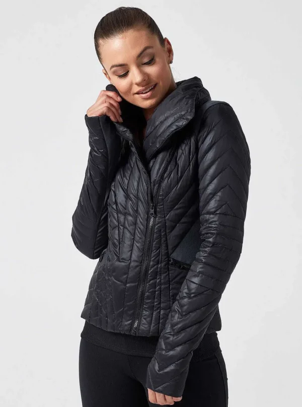 Women Blanc Noir Puffers & Coats*Motion Panel Puffer - Down Filled