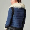 Women Blanc Noir Puffers & Coats*Moto Aviator Puffer - Down Filled