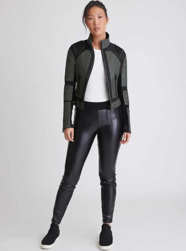 Women Blanc Noir Olive*Moto Jacket - Limited Edition Olive