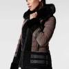 Women Blanc Noir Puffers & Coats*Moto Puffer Jacket - Down Filled