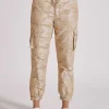 Women Blanc Noir Bottoms*New Camo Pant Gold Trims