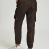 Women Blanc Noir Bottoms*New Camo Pant Gold Trims