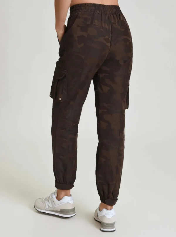 Women Blanc Noir Bottoms*New Camo Pant Gold Trims