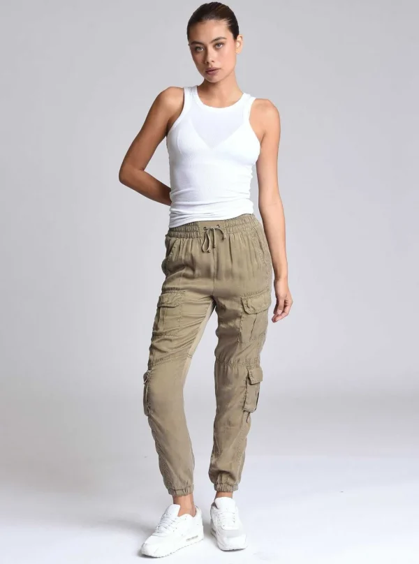 Women Blanc Noir Bottoms*Phoenix Tencel Jogger