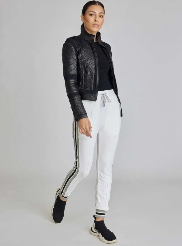 Women Blanc Noir Bottoms*Porto Sporty Pant