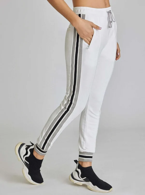 Women Blanc Noir Bottoms*Porto Sporty Pant