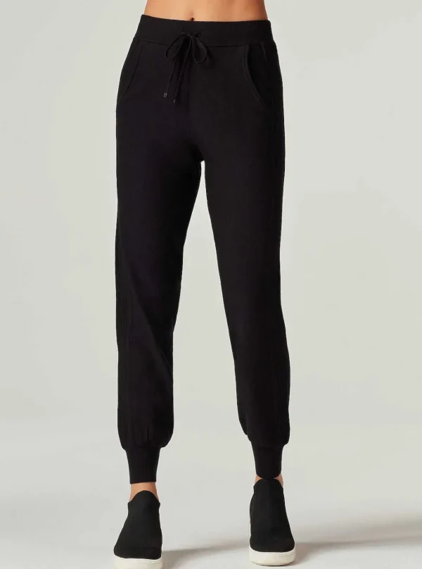 Women Blanc Noir Bottoms*Portola Jogger