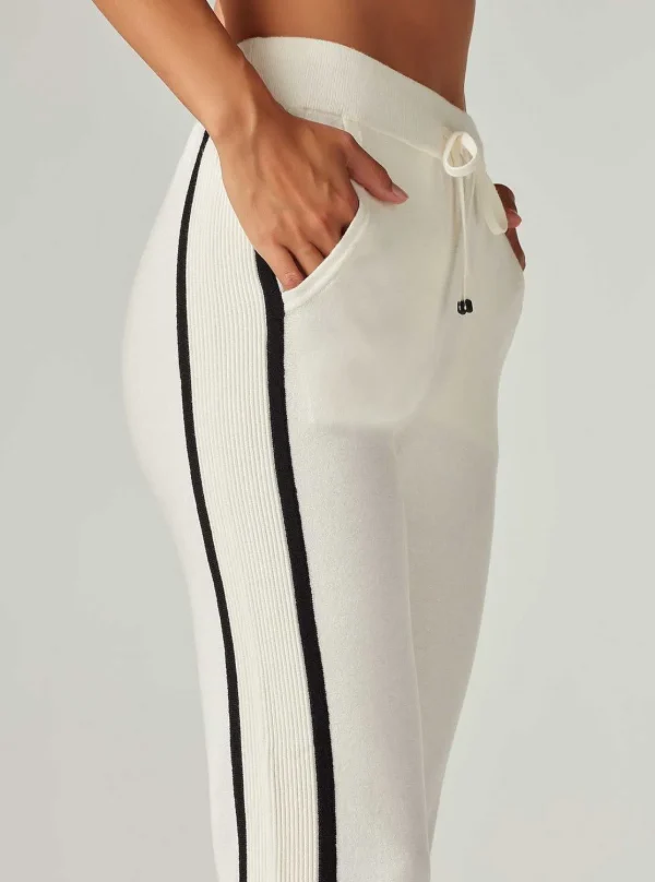 Women Blanc Noir Bottoms*Portola Jogger