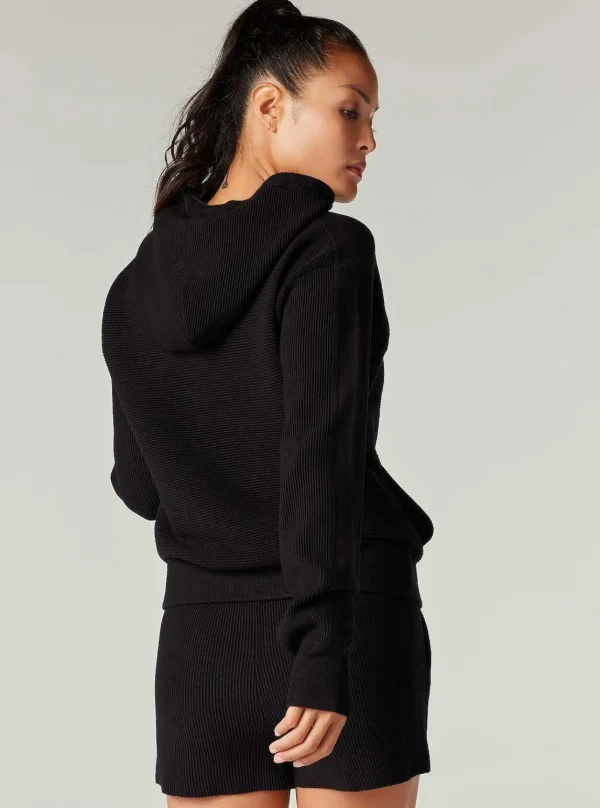 Women Blanc Noir Sweaters*Portola Pullover Hoodie