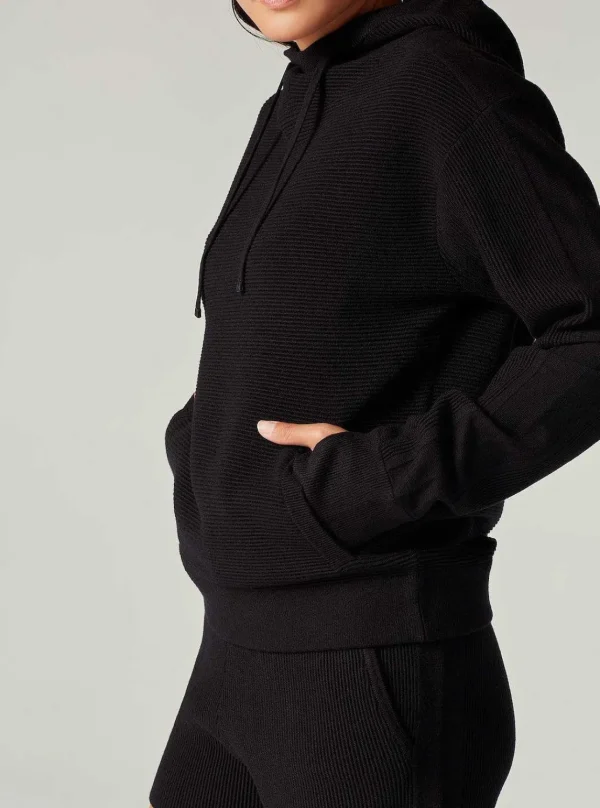 Women Blanc Noir Sweaters*Portola Pullover Hoodie