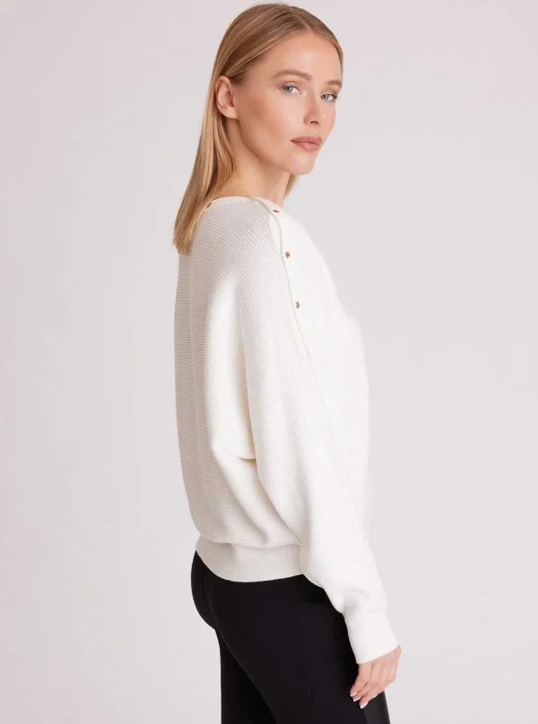 Women Blanc Noir Sweaters*Portola Sweater Gold Collection