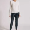 Women Blanc Noir Sweaters*Portola V Neck