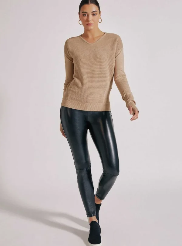 Women Blanc Noir Sweaters*Portola V Neck