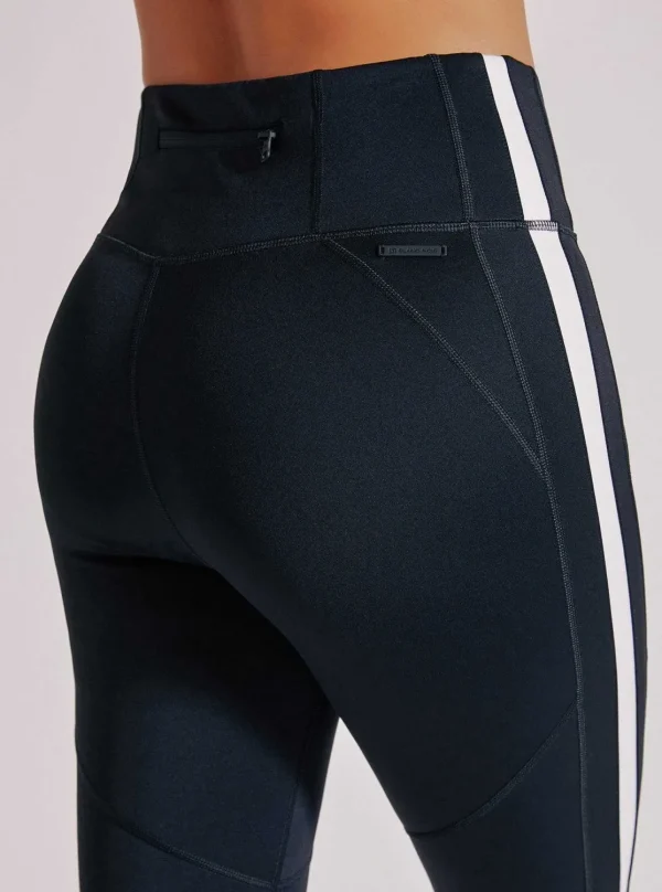 Women Blanc Noir Bottoms*Racing Stripe Bootcut Legging