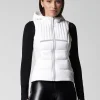 Women Blanc Noir Puffers & Coats*Reflective Inset Feather Weight Vest