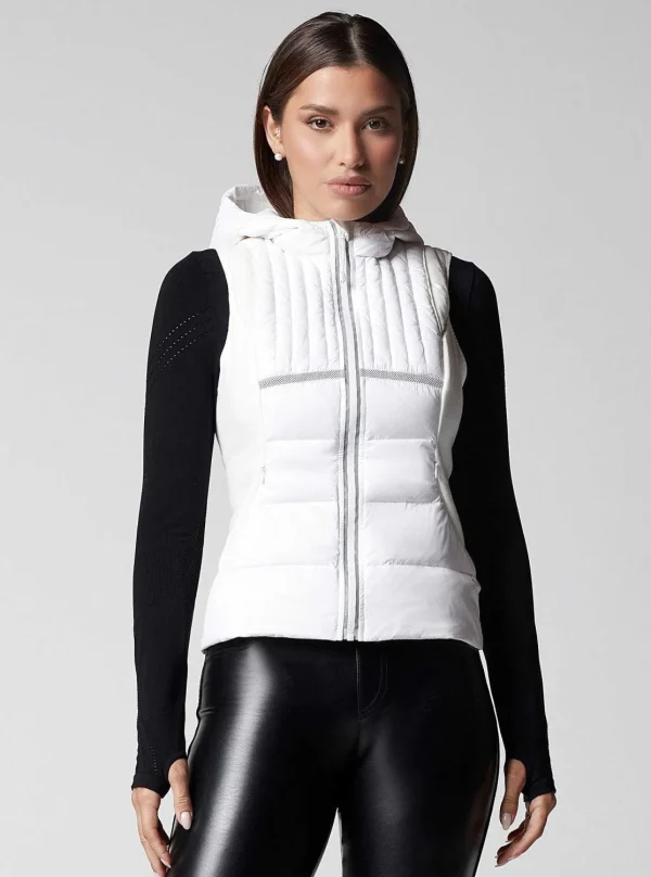 Women Blanc Noir Puffers & Coats*Reflective Inset Feather Weight Vest