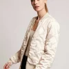 Women Blanc Noir Jackets & Anoraks*Reversible Camo Bomber Gold Trims