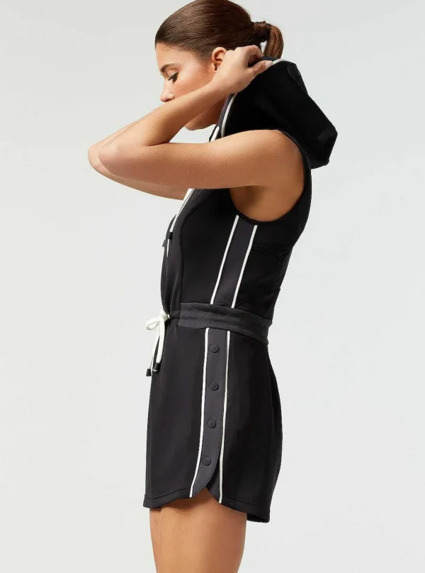 Women Blanc Noir Activewear*Scuba Romper