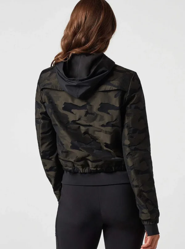 Women Blanc Noir Olive*Skyfall Aviator Jacket