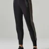 Women Blanc Noir Bottoms*Snake Jacquard Jogger