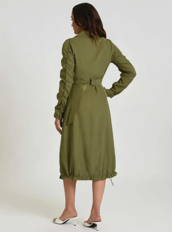 Women Blanc Noir Olive*Soft Penelope Trench