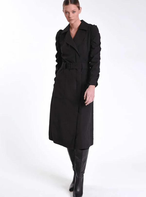 Women Blanc Noir Olive*Soft Penelope Trench