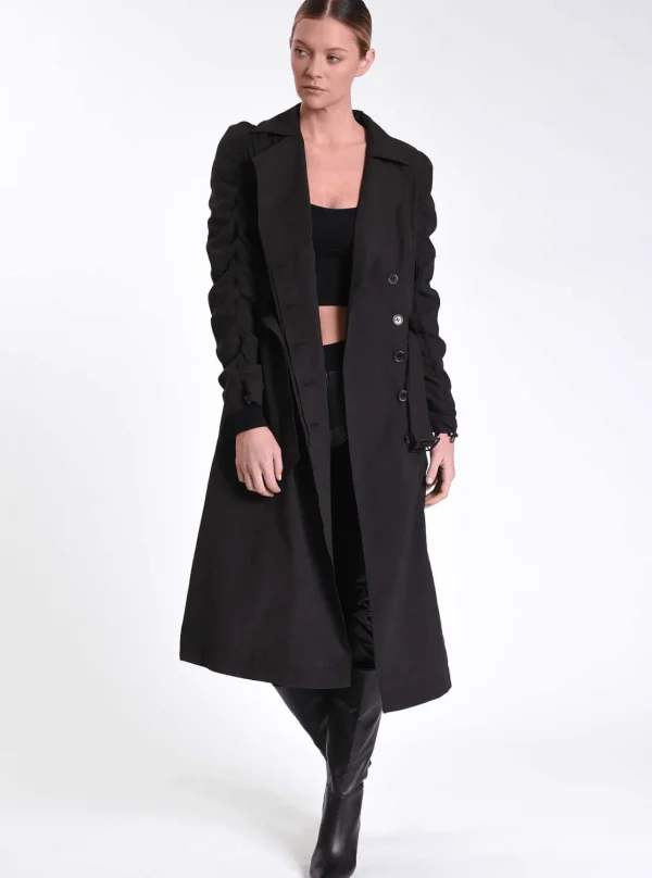 Women Blanc Noir Olive*Soft Penelope Trench