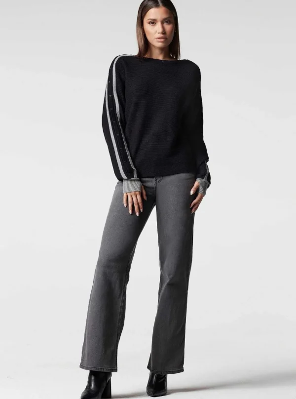 Women Blanc Noir Sweaters*Sporty Portola Sweater