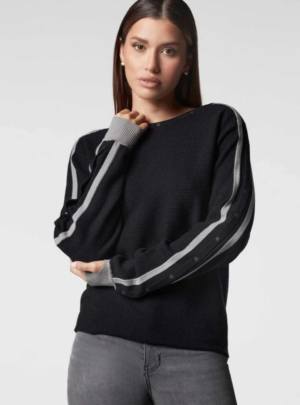 Women Blanc Noir Sweaters*Sporty Portola Sweater