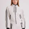 Women Blanc Noir Activewear*Sporty Velour Jacket