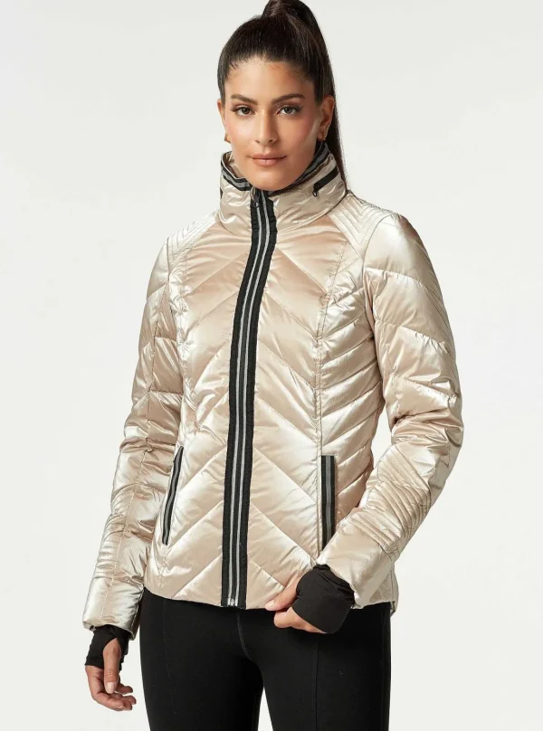 Women Blanc Noir Puffers & Coats*Super Hero Puffer Down Filled Jacket With Reflective Trim