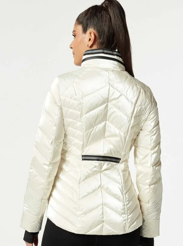 Women Blanc Noir Puffers & Coats*Super Hero Puffer Down Filled Jacket With Reflective Trim