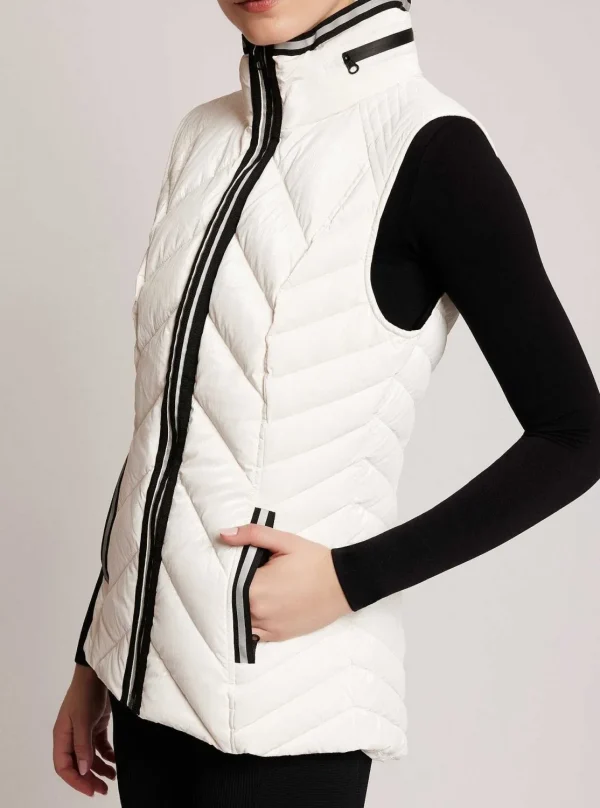 Women Blanc Noir Puffers & Coats*Super Hero Vest With Reflective Trim