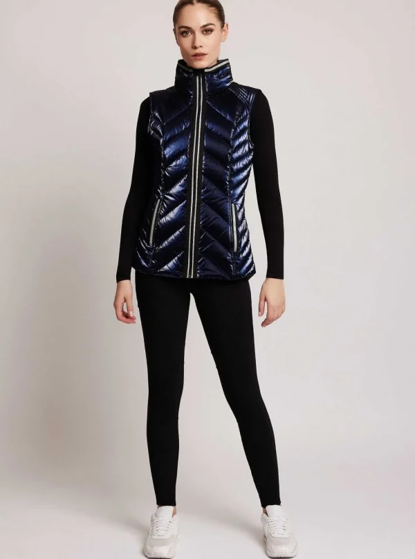 Women Blanc Noir Puffers & Coats*Super Hero Vest With Reflective Trim