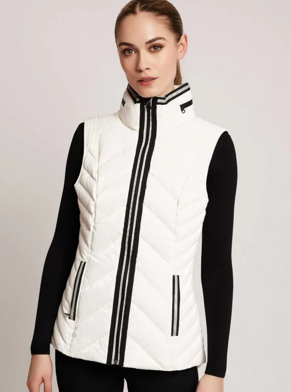 Women Blanc Noir Puffers & Coats*Super Hero Vest With Reflective Trim