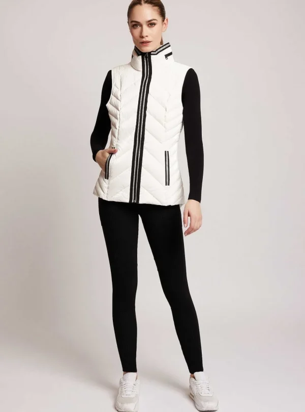 Women Blanc Noir Puffers & Coats*Super Hero Vest With Reflective Trim