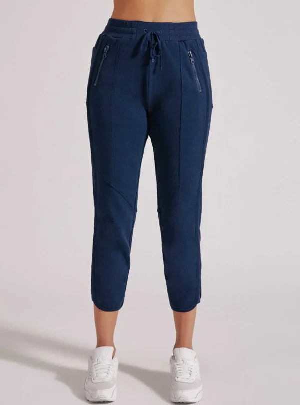 Women Blanc Noir Naval Blue*Tempest Cropped Pant