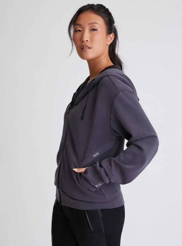 Women Blanc Noir Tops*Travel Twin: Brooke Reflective Hoodie