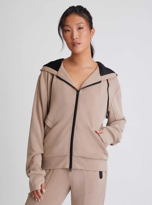 Women Blanc Noir Travel*Travel Twin: Brooke Reflective Hoodie