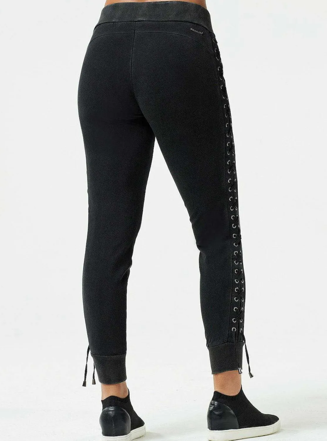 vintage_wash_lace_up_jogg_3.webp Women Blanc Noir Bottoms*Vintage Wash Lace Up Jogger