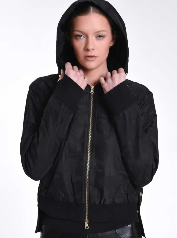 Women Blanc Noir Jackets & Anoraks*Violette Gold Camo Bomber