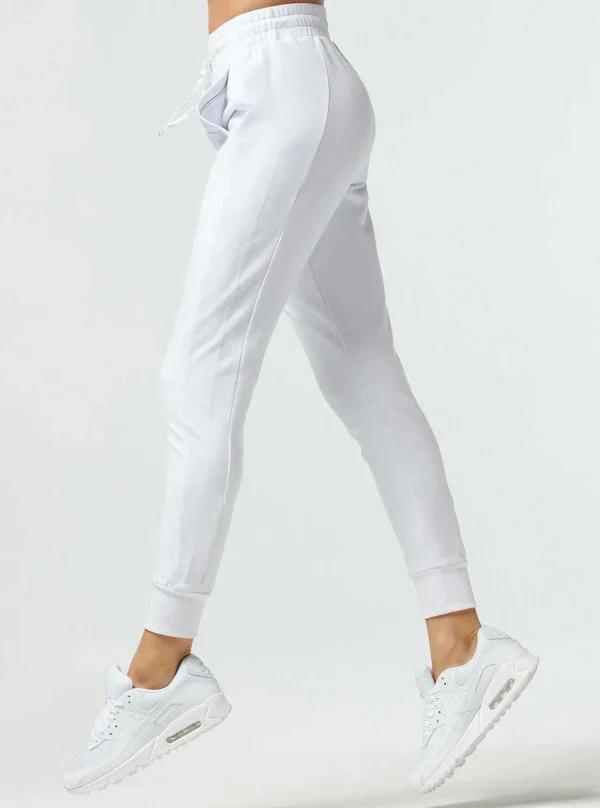 Women Blanc Noir Bottoms*Yolo Contrast Stitch Jogger